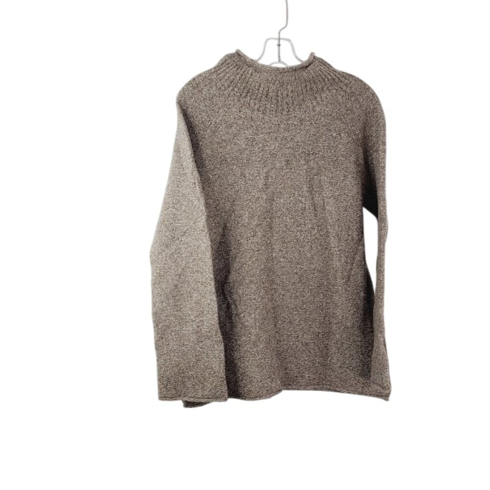 Pendleton Women's Taupe Woollen Long Sleeve Crew Neck Pullover Sweater Size S